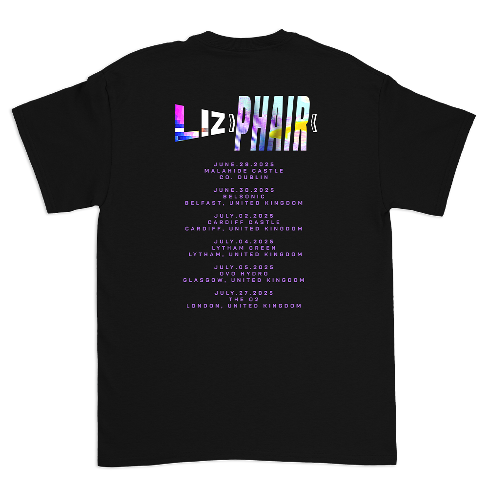 Liz Phair UK/IE 2025 Tour Tee UK